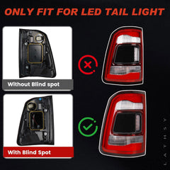 Lathsy tail light installed on Dodge Ram 1500 showing OEM appearance benefit