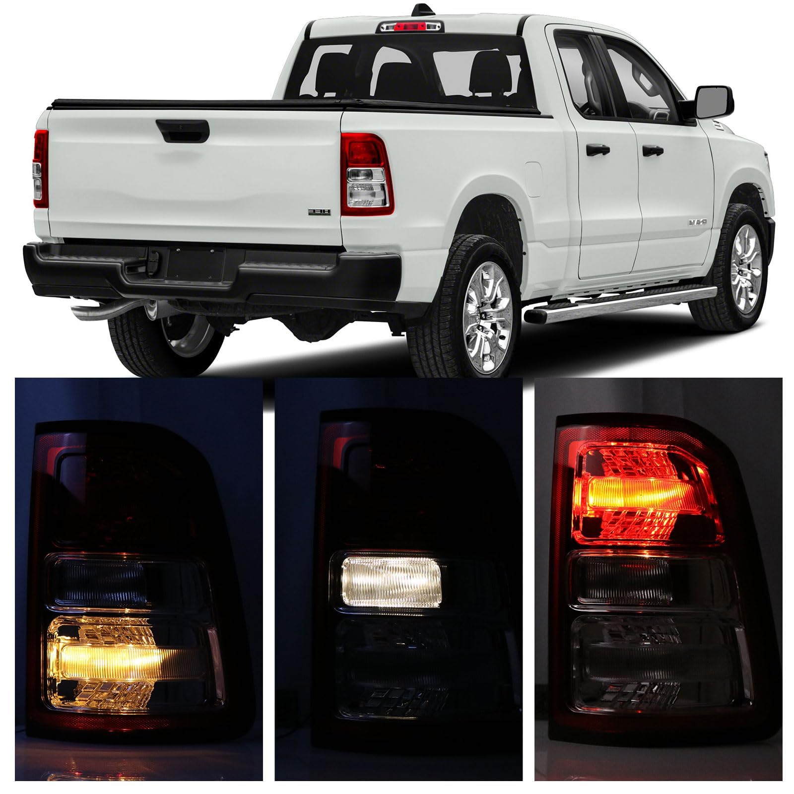 Lathsy tail light held by hand to show size and fit for confident purchase benefit
