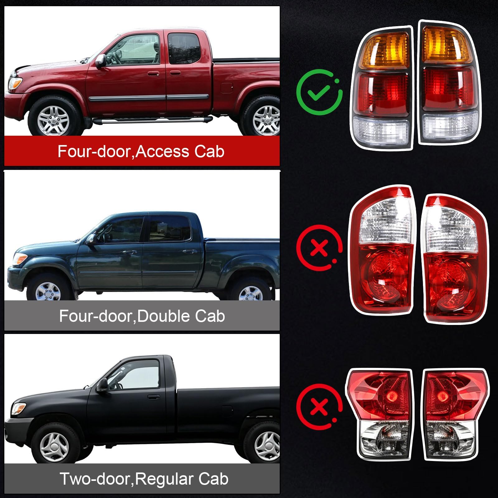 Lathsy tail light next to ruler demonstrating correct size fit benefit
