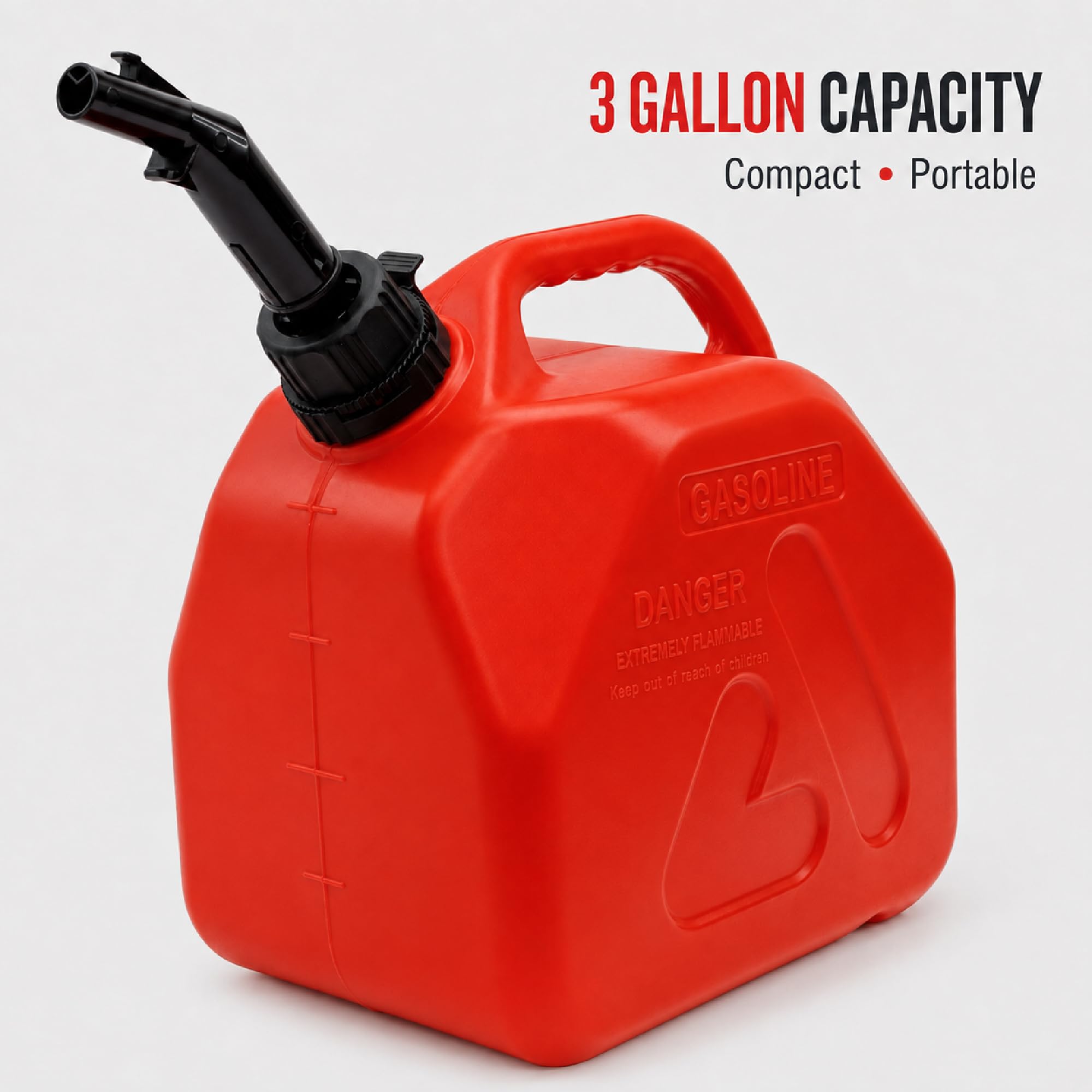 LAUCO close-up of rotating spout detail for protected storage and durability