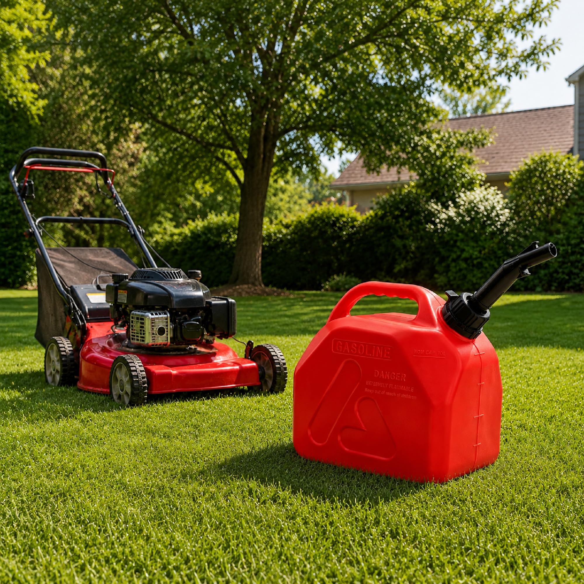 LAUCO refueling a generator outdoors illustrating practical field use