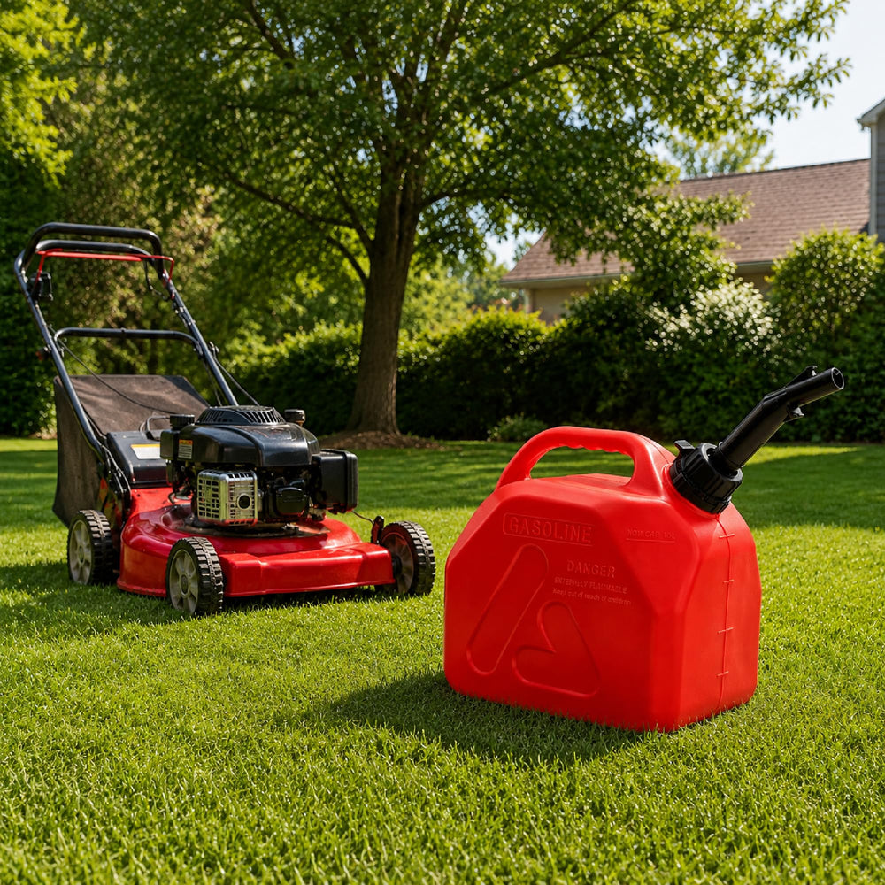 LAUCO refueling a generator outdoors illustrating practical field use