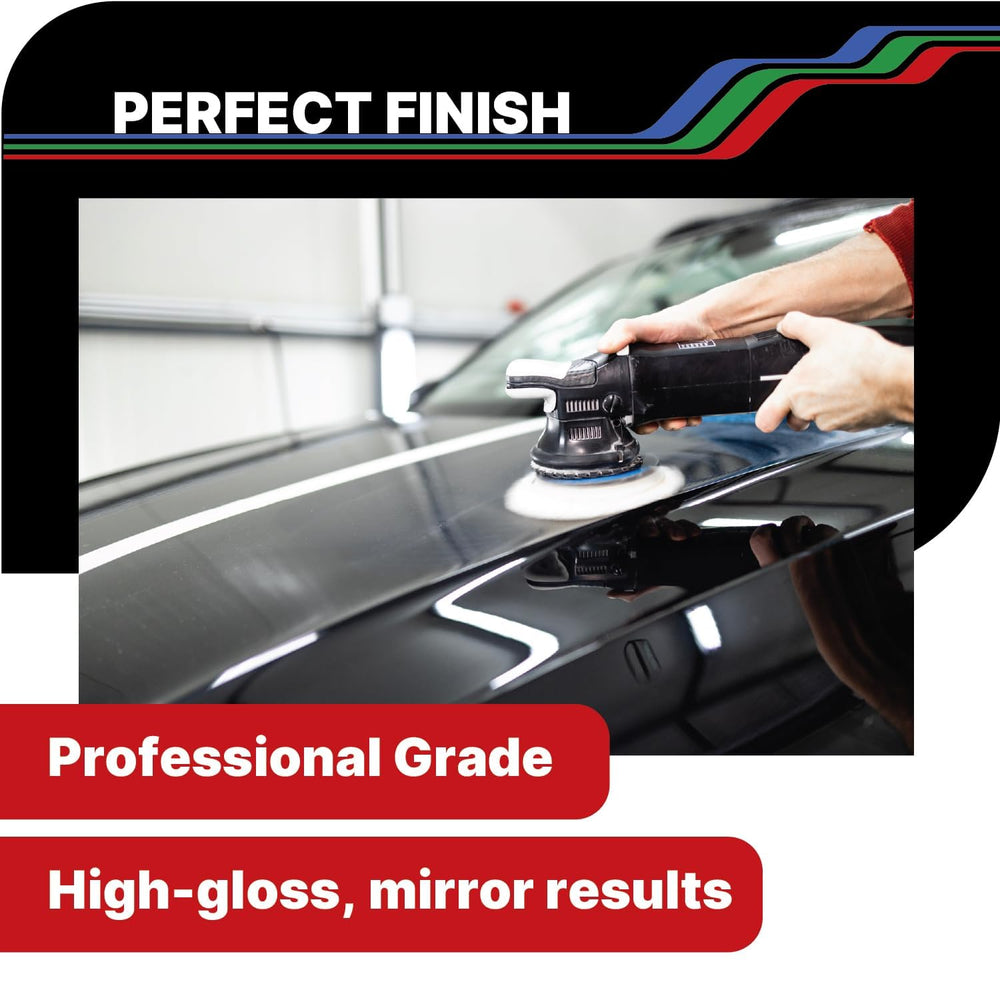 LAUCO Swirl+Plus application on a panel for spot repair and improved reflection