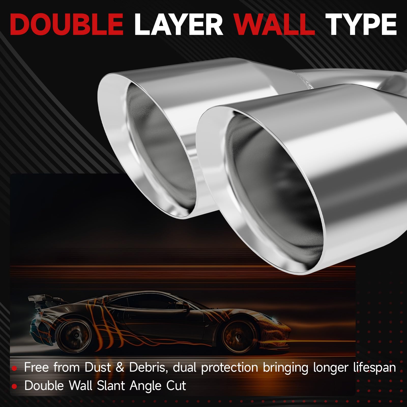 LCGP polished surface reflection demonstrating corrosion resistance and long-lasting shine