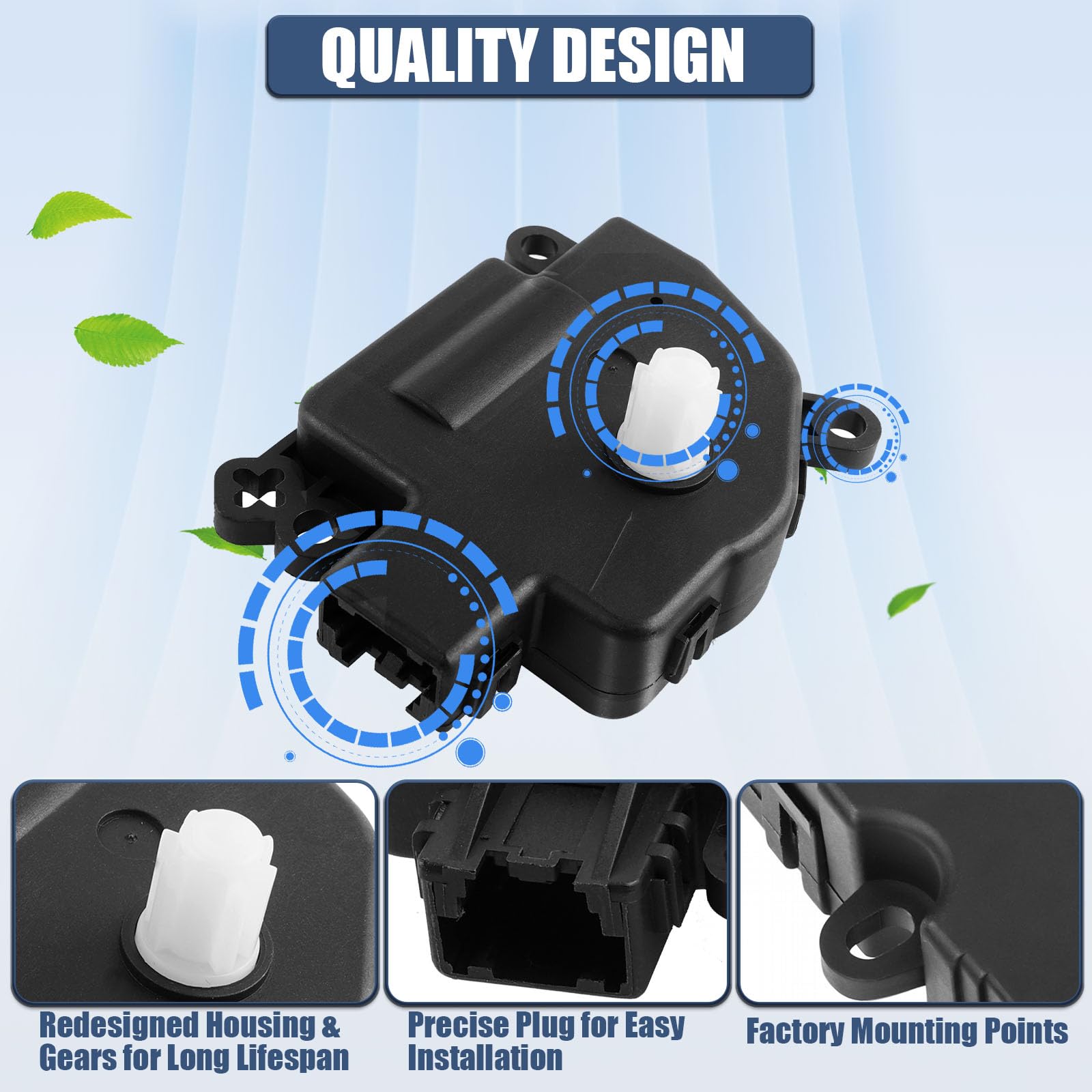 LCWRGS actuator rear mounting detail highlighting bolt points for secure installation
