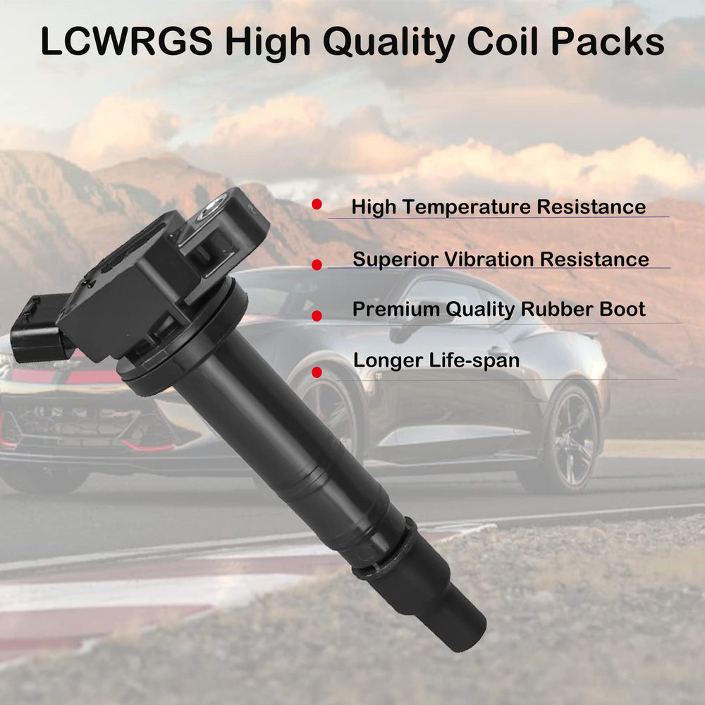 LCWRGS coil installed on a Tacoma engine illustrating easy direct fit