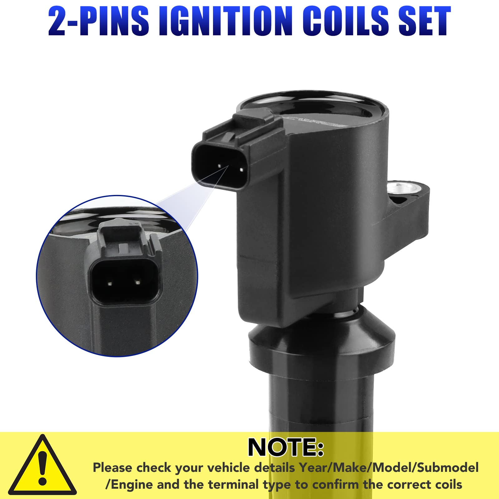LCWRGS coils and plugs installed in engine bay demonstrating direct fit benefit