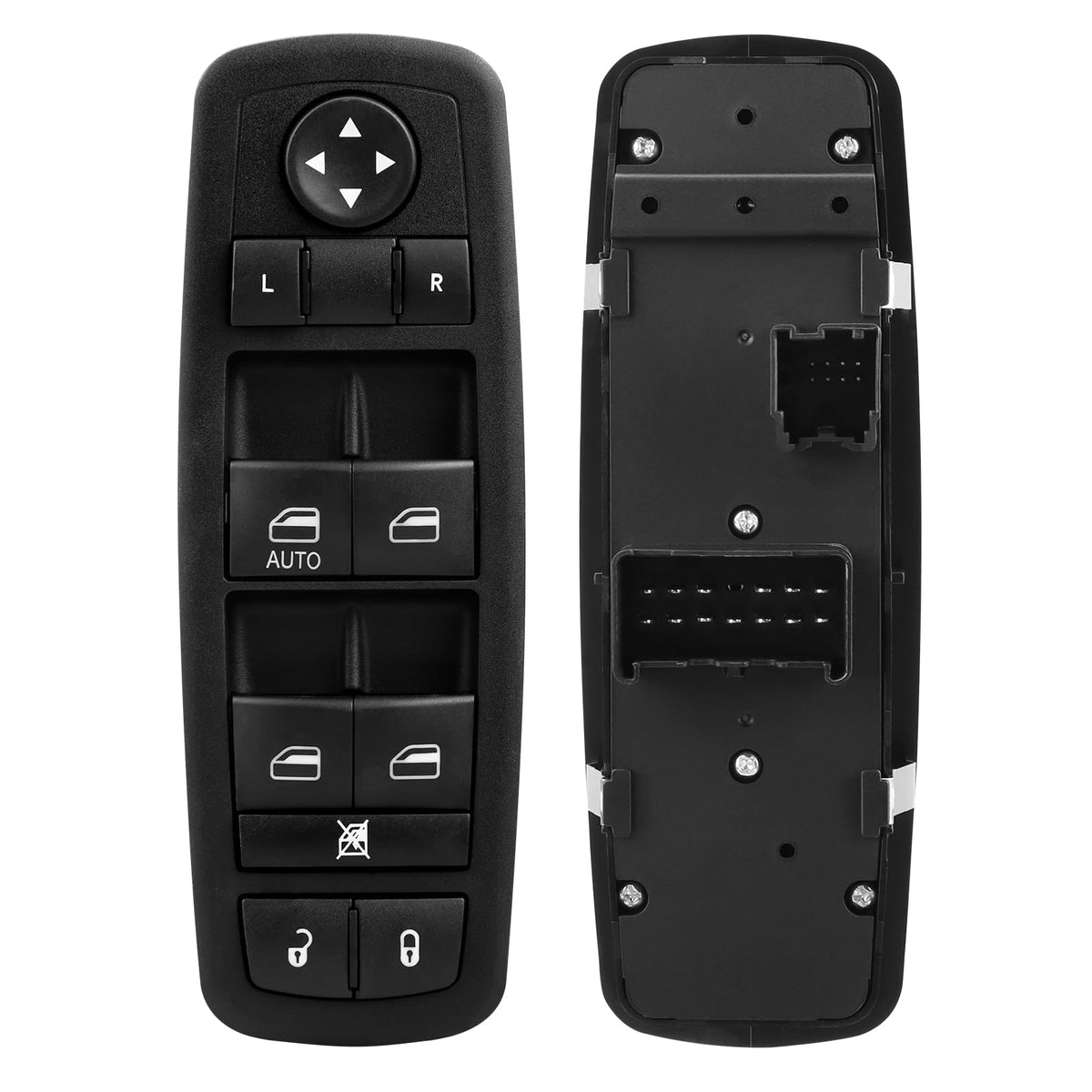 LCWRGS driver window switch front view showing controls and benefit restore functions