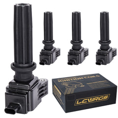 LCWRGS front packaging showing four coil packs and warranty, assures correct purchase