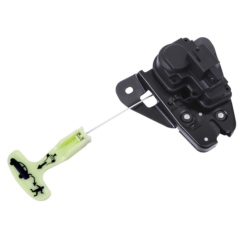 LCWRGS front view of trunk actuator showing durable housing and fit