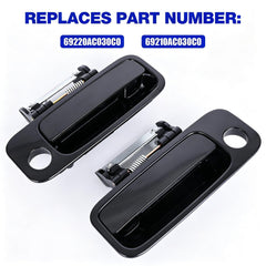 LCWRGS handle mounted on Avalon door illustrating proper fit