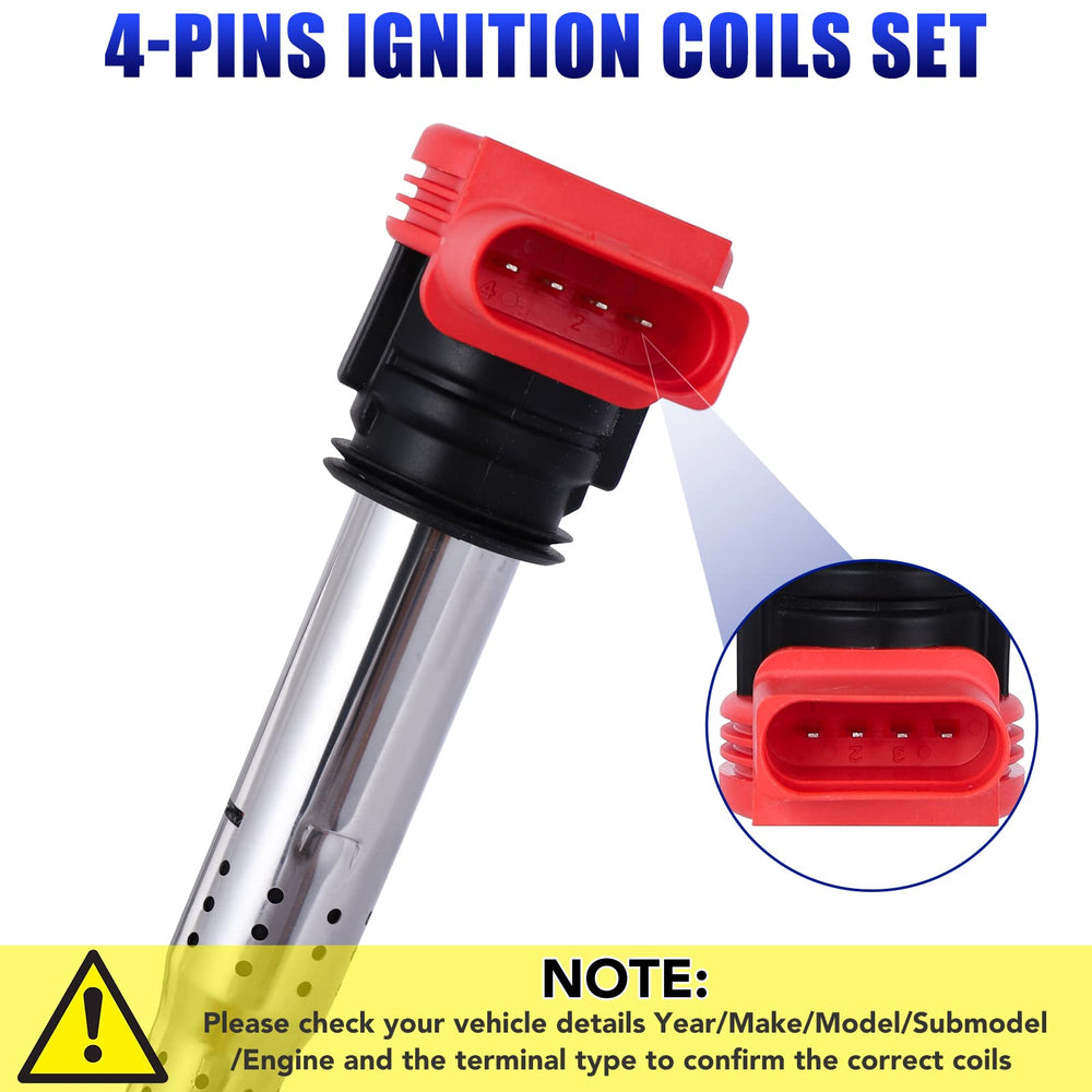 LCWRGS ignition coil installed on engine demonstrating fitment and smoother operation
