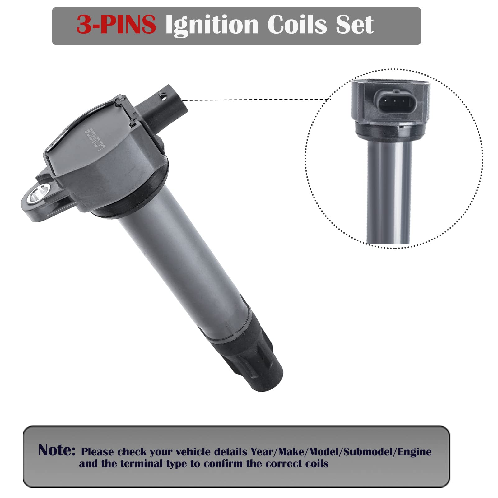 LCWRGS set of four stacked coils illustrating full-replacement convenience benefit