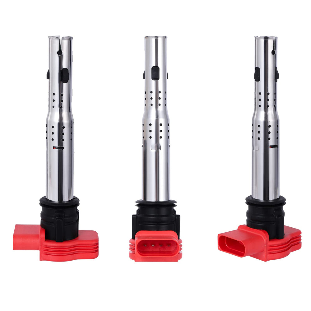 LCWRGS ignition coils in garage setting highlighting durability and workshop readiness