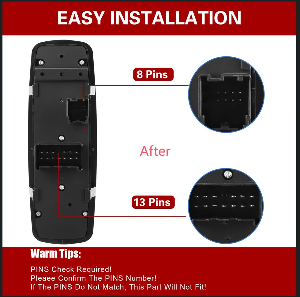 LCWRGS switch installed in door panel demonstrating restored driver control