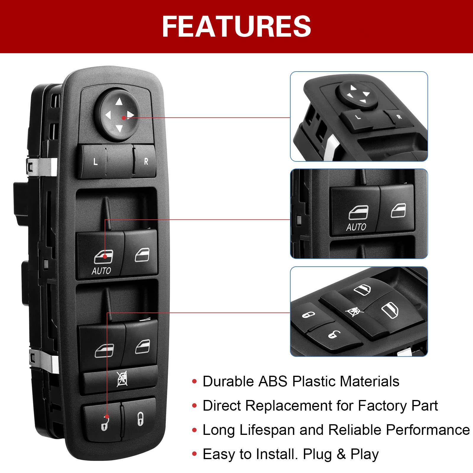LCWRGS packaging and included items photo ensures buyers receive one switch