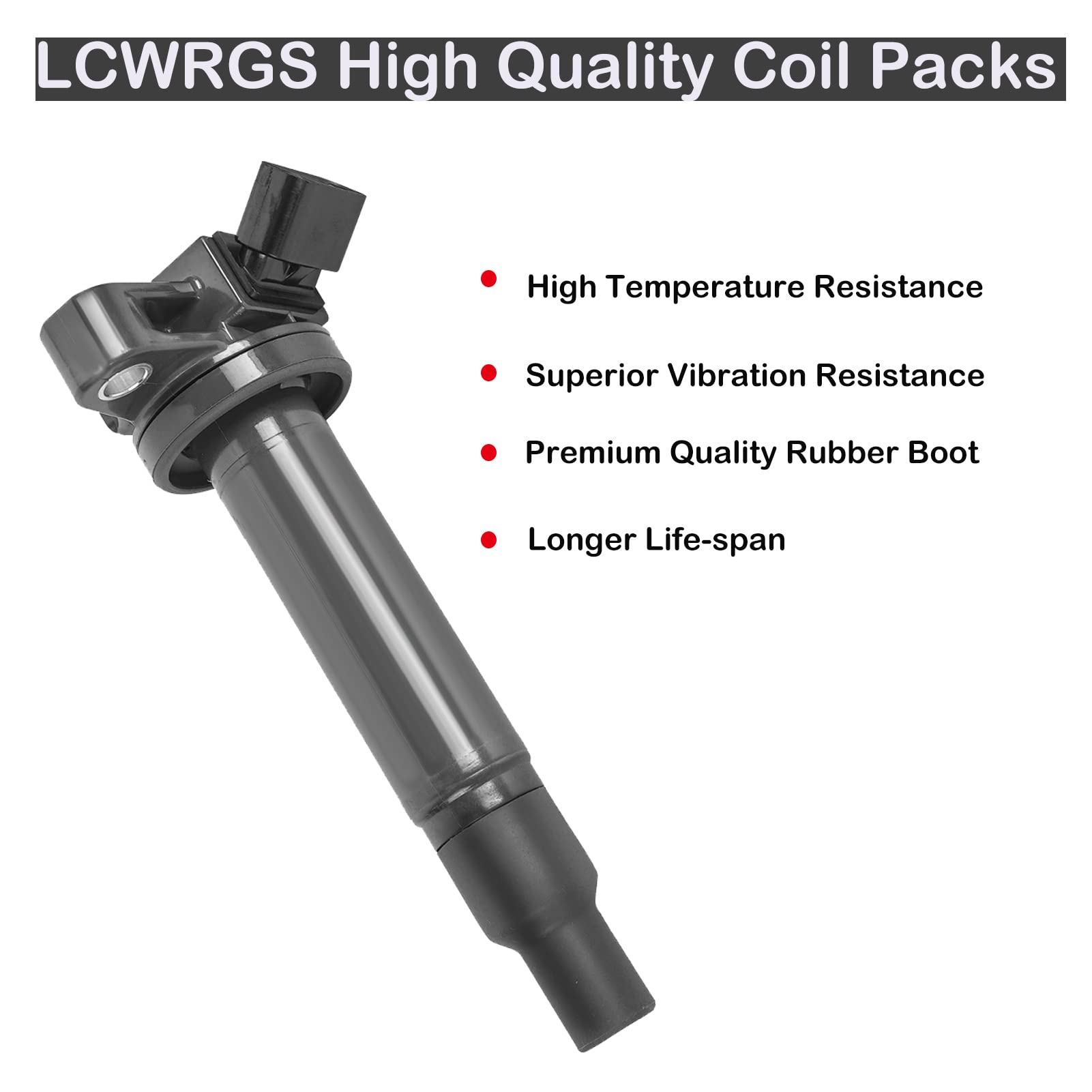 LCWRGS single coil close-up showing copper windings and durability