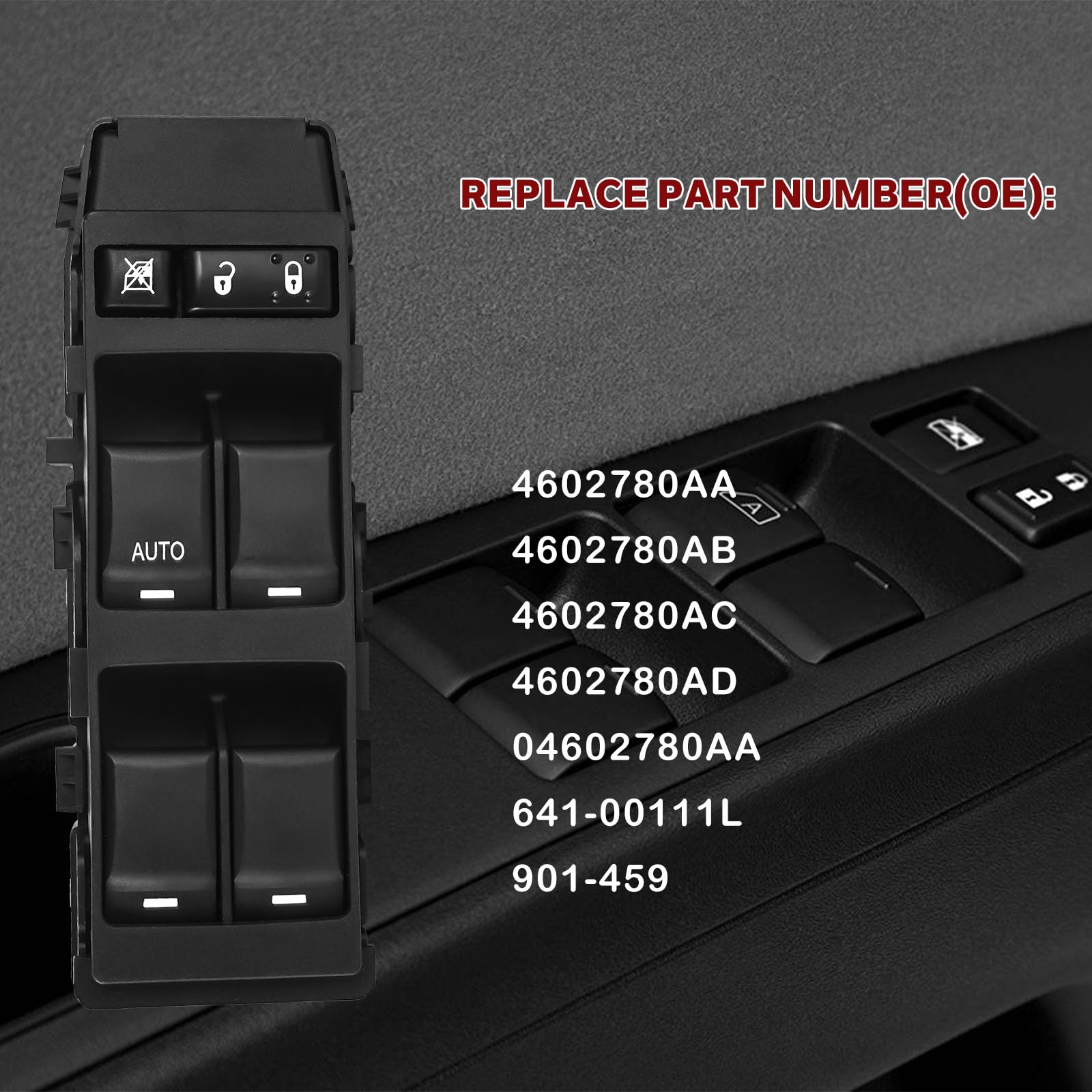 LCWRGS rear view showing wiring harness connector for plug-and-play fit