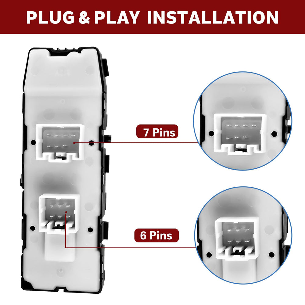 LCWRGS installed in driver door panel restoring full window control
