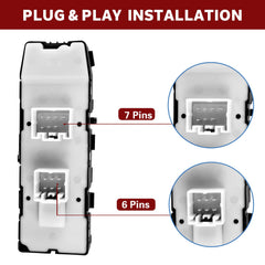 LCWRGS installed in driver door panel restoring full window control