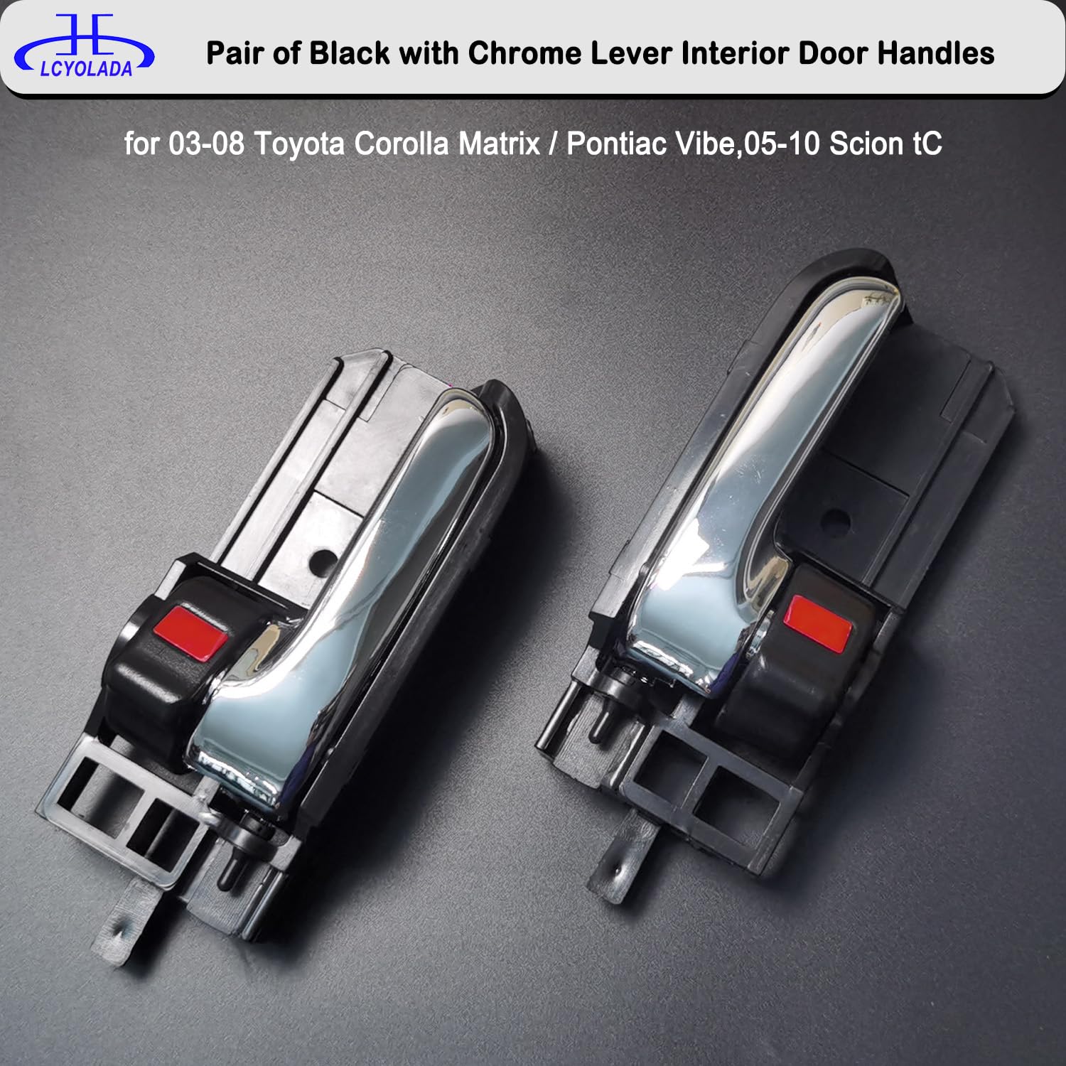 Lcyolada close-up of mounting points demonstrating precise fit and secure installation