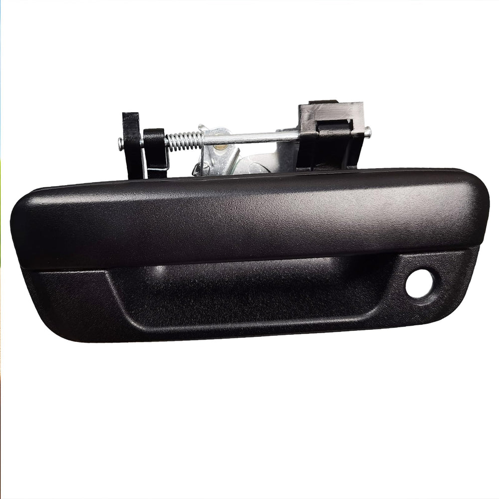 Lcyolada front view metal tailgate handle showing OEM fit and appearance