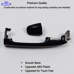 Lcyolada handle installed on Toyota Sienna passenger door showing factory fit
