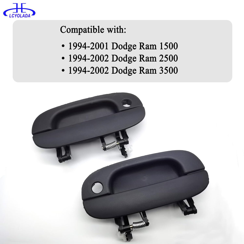 Lcyolada installed on Dodge Ram front passenger door showing matched appearance