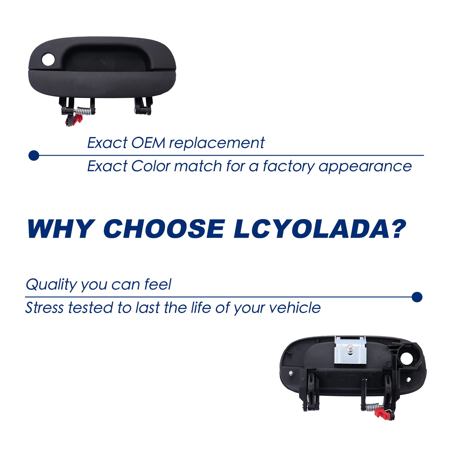 Lcyolada lifestyle shot on a Dodge Ram showcasing visual match and restored truck curb appeal