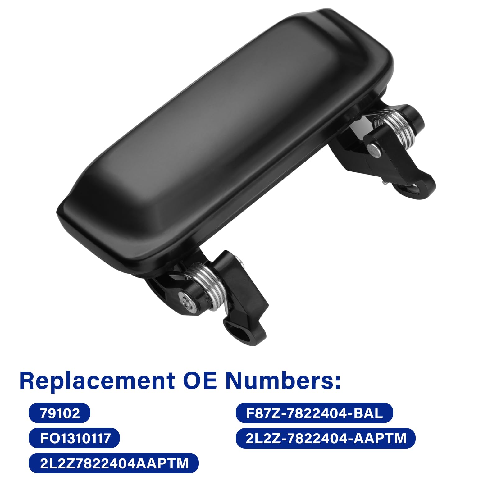 Lcyolada handle on vehicle side profile improving appearance and function