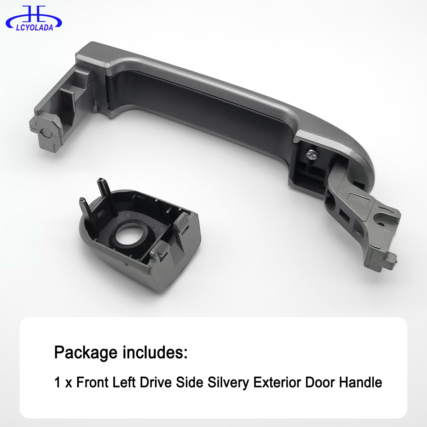 Lcyolada handle next to ruler showing size and scale for easy replacement planning