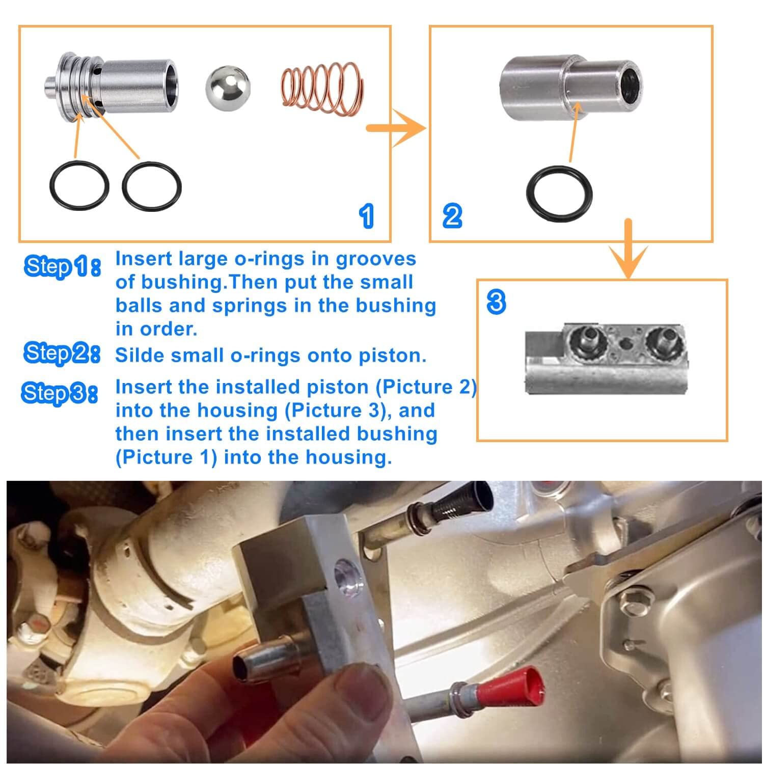 LDCRE flow-path diagram photo illustrating cooler routing for lower operating temperatures