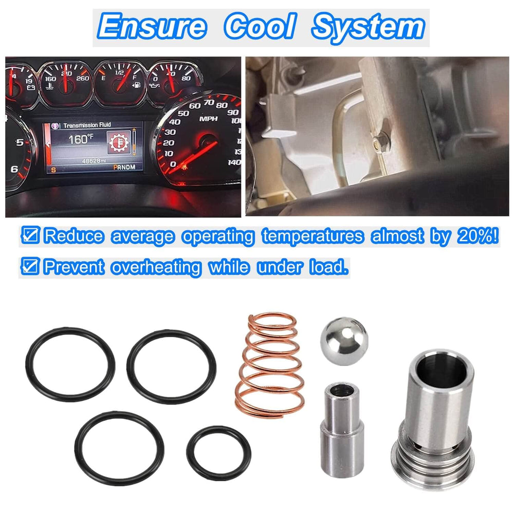 LDCRE installed on GM transmission demonstrating easier maintenance and fitment benefit