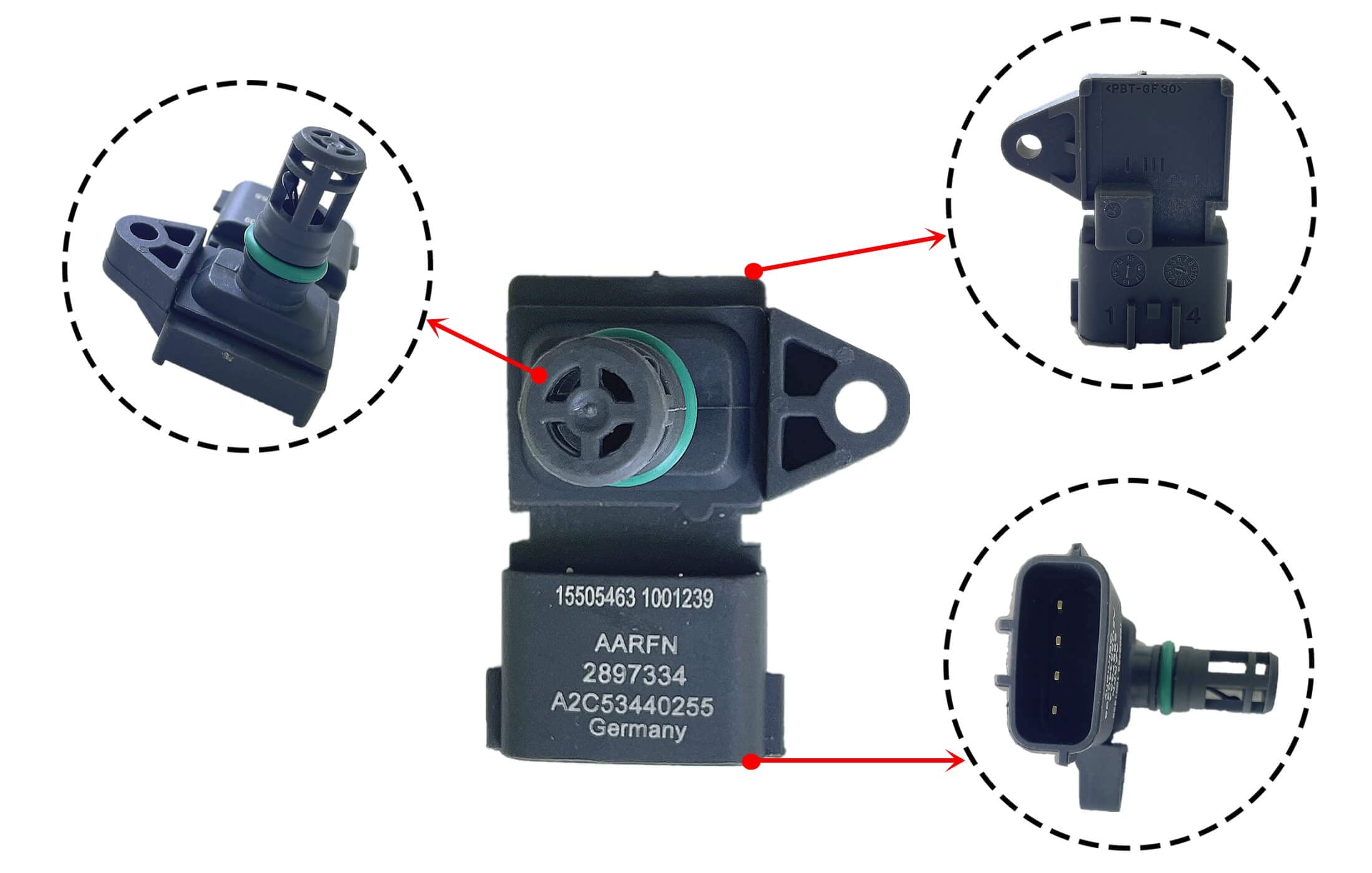 LDCRE close-up of electrical connector ensuring correct plug fit and secure signal