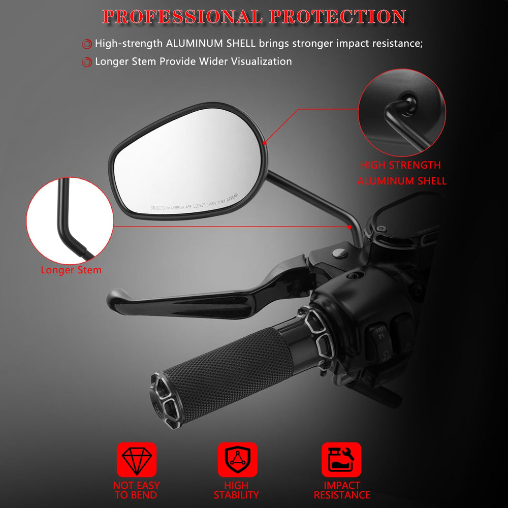 LDJXDADI close-up of transparent glass lens providing clearer horizontal view