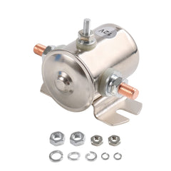 LDMINDA front view solenoid showing studs and terminals for reliable connections