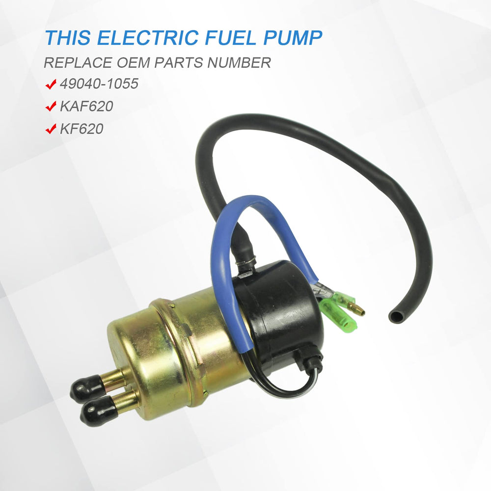 LDMINDA fuel pump side profile highlighting brass body for durable performance
