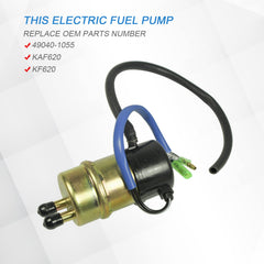 LDMINDA fuel pump side profile highlighting brass body for durable performance