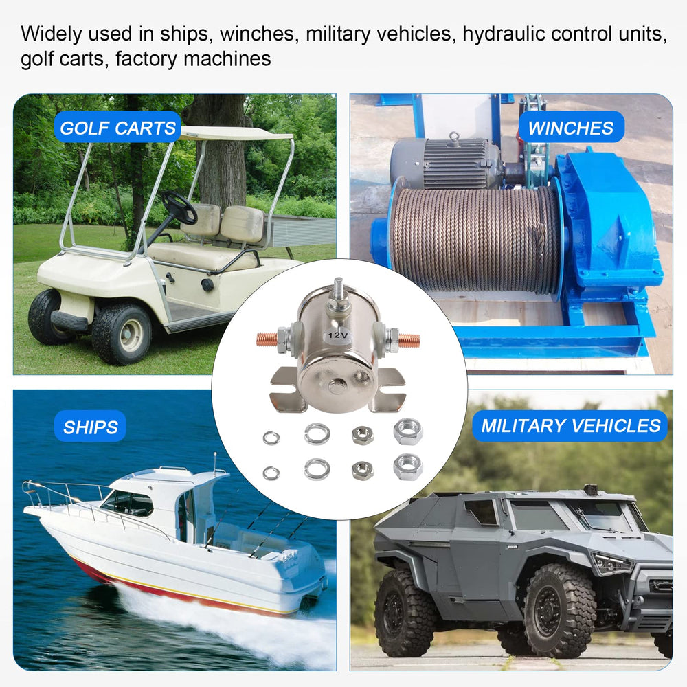LDMINDA installed on a golf cart wiring high-current accessories safely