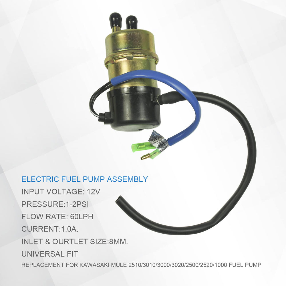 LDMINDA closeup of 8mm inlet and outlet, clear view for proper hose fitment