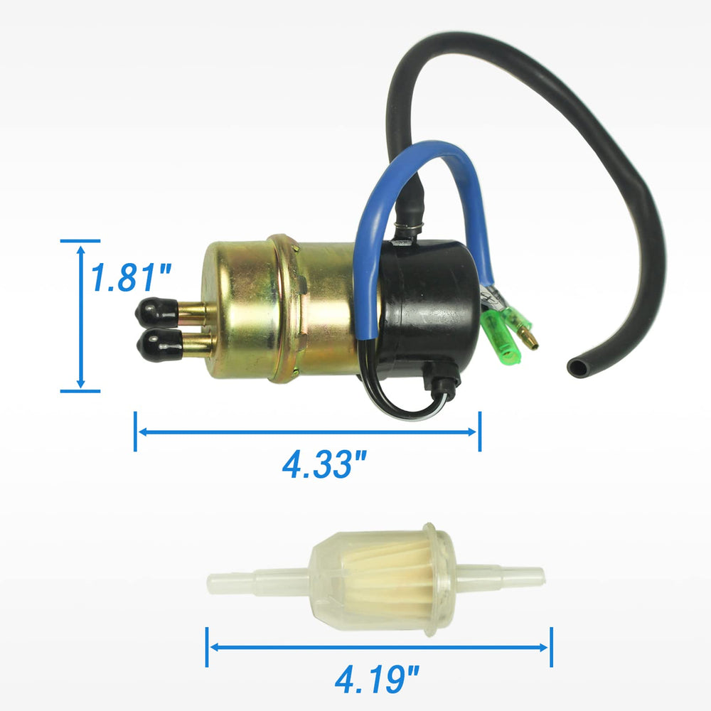 LDMINDA fuel pump installed on a Kawasaki Mule, demonstrates direct-fit ease