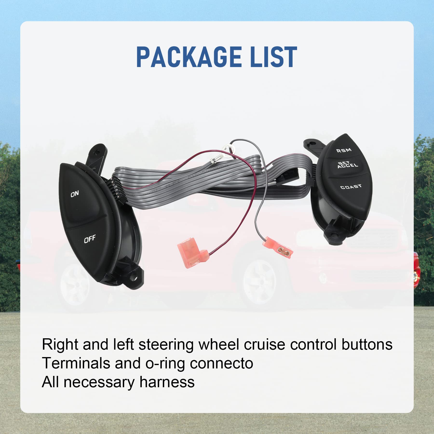 LDMINDA kit installed on steering wheel, returns cruise control function fast