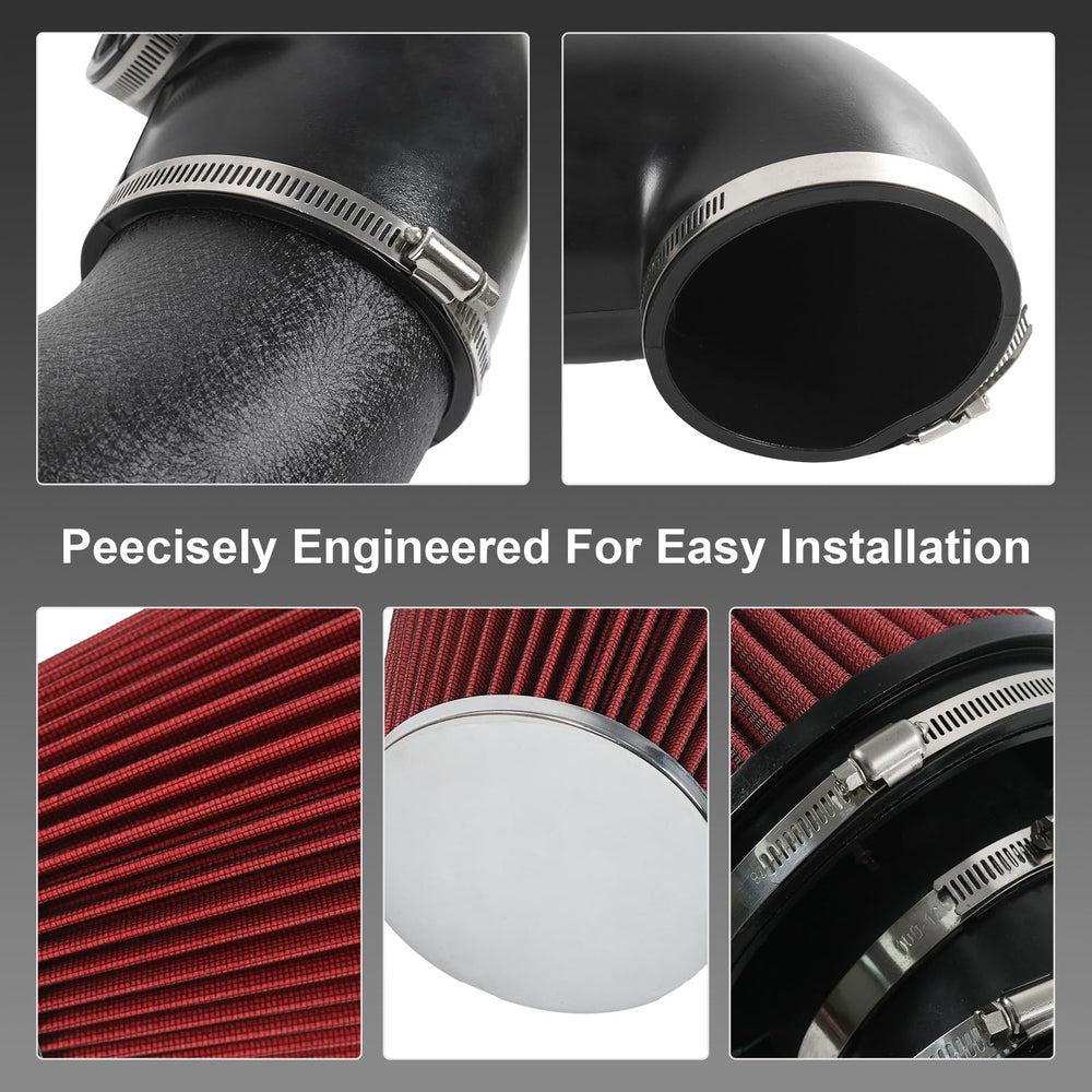 LDMINDA included clamps and hardware laid out for easy installation benefit