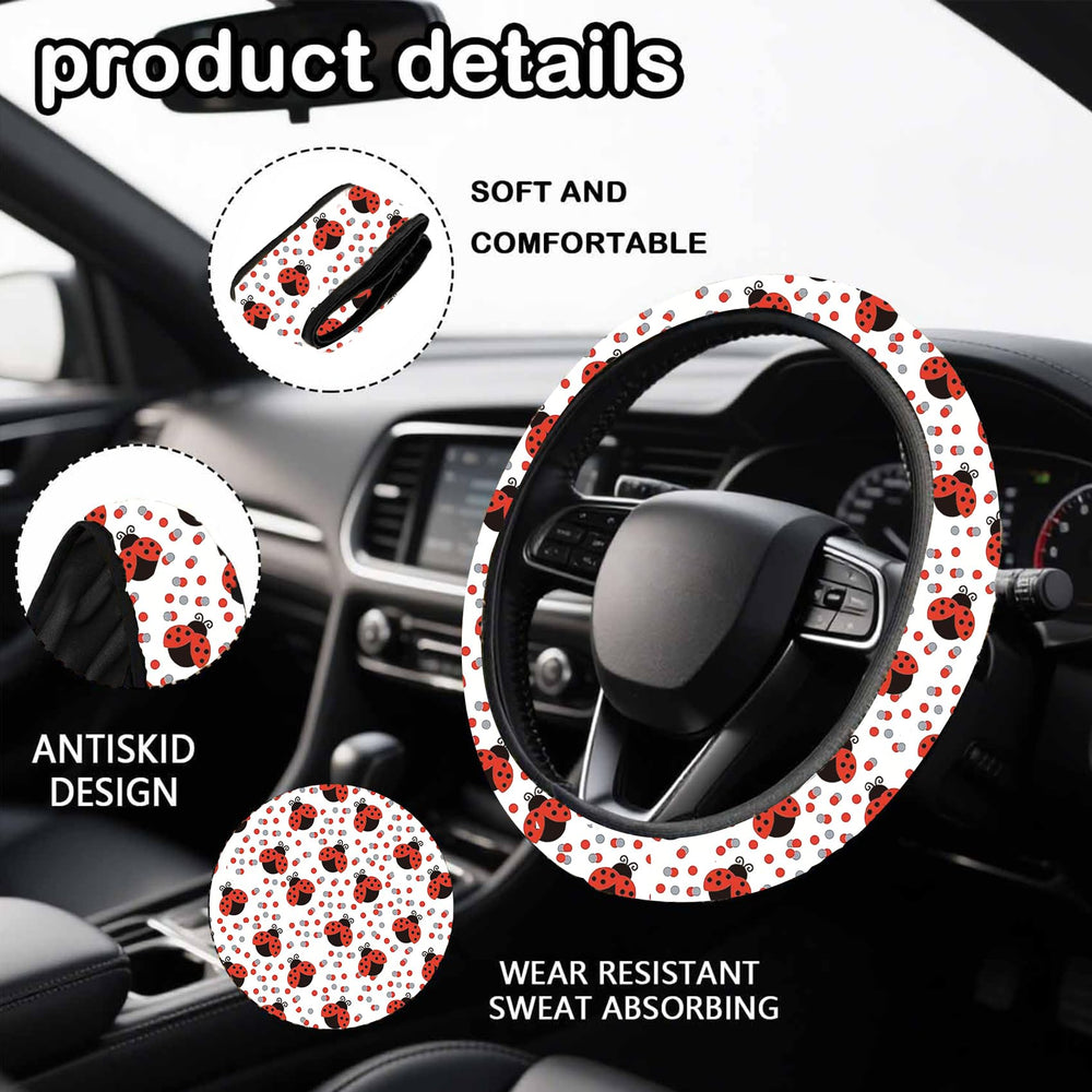 Ldntly front seat covers pair showing breathable fabric and protection
