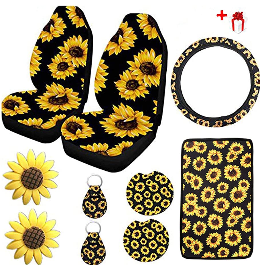 Ldntly steering wheel cover front view adds grip and cheerful style