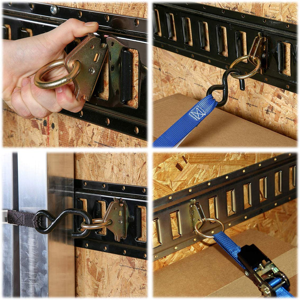 LE KAPMOZ spring lever detail for quick install and secure locking