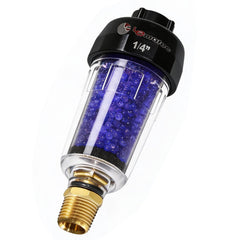 LE LEMATEC front view showing compact inline dryer protecting air tools