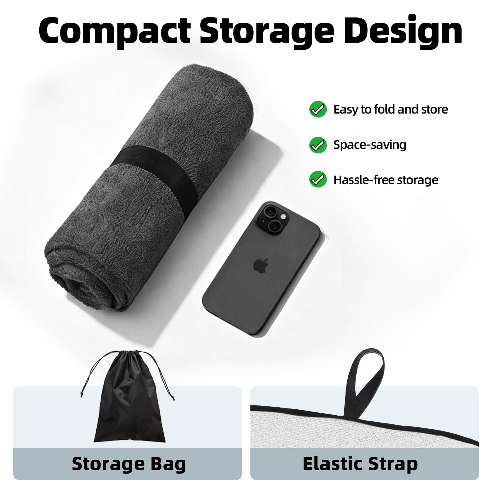 Leader Accessories adjustable strap attachment keeping cover firmly fastened