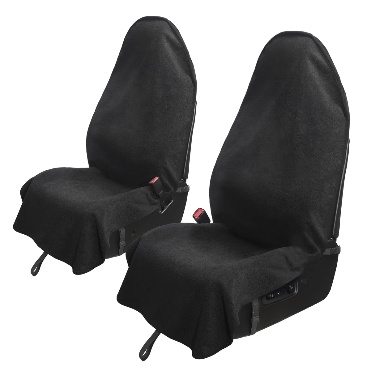 Leader Accessories front seat cover full view shows clean protection and fit