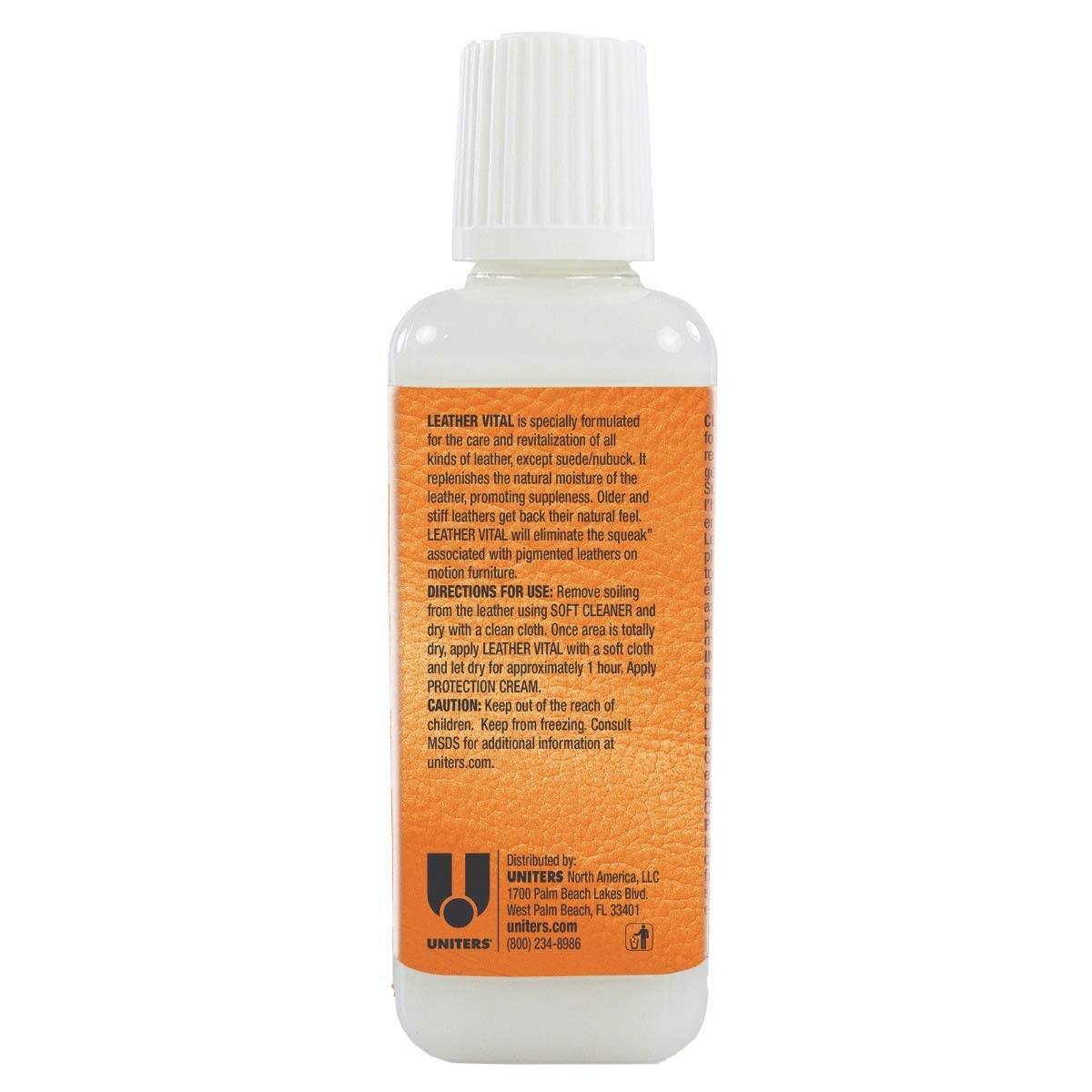 Leather Master close-up texture showing smooth leather absorption and restored suppleness